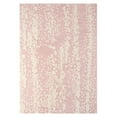 thumbnail image 1 of NICOLE MILLER NEW YORK Mod Weave Abstract Knotted Texture Handcrafted Area Rug, 100% Wool Rug, Rose, 8'x10', 1 of 9