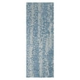 thumbnail image 1 of NICOLE MILLER NEW YORK Mod Weave Abstract Knotted Texture Handcrafted Runner Area Rug, 100% Wool Rug, Navy Blue, 2'5"x7", 1 of 9