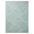 thumbnail image 1 of NICOLE MILLER NEW YORK Patio Country Ombre Geo Indoor Outdoor Area Rug, UV Fade Resistant, Low Pile, Blue/Cream, 5'2"x7'2", 1 of 10