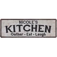 thumbnail image 1 of NICOLE's Kitchen Rustic Chic Decor Gift 8x24 Sign 108240051378, 1 of 1