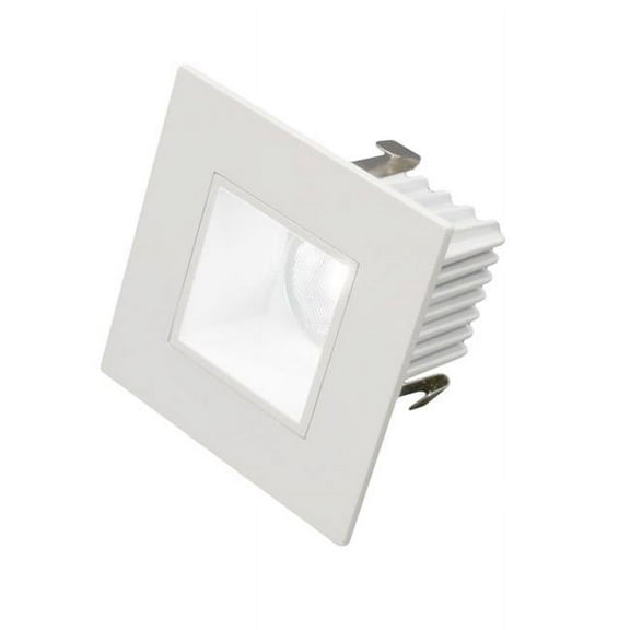 NICOR Lighting DQR2-10-120-3K-WH 2 in. Square LED Downlight in White - 3000K