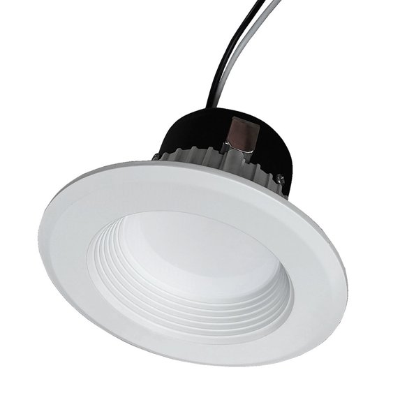 NICOR D-Series 3 in. White Dimmable LED Recessed Downlight 2700K