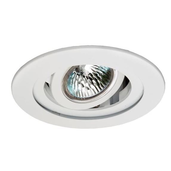 Nicor Lighting 13007WH 3 In. White Gimbal Trim