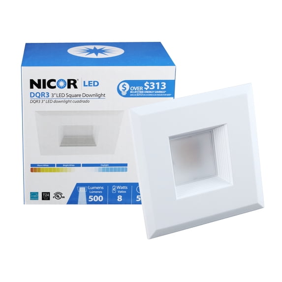 NICOR Lighting Recessed Retrofit Downlight