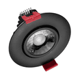 thumbnail image 1 of Nicor Lighting DGD311203KRDBK 3 in. Black LED Gimbal Recessed Downlight - 3000K, 1 of 12