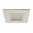 thumbnail image 1 of Nicor Lighting DLQ4-10-120-3K-WH D-Series 4 in. 3000K Dimmable LED Square Retrofit Kit - White, 1 of 3