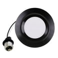 thumbnail image 1 of Nicor Lighting DCR41061202KBK 4 in. Indoor Recessed LED Light Fixture - Black, 1 of 10