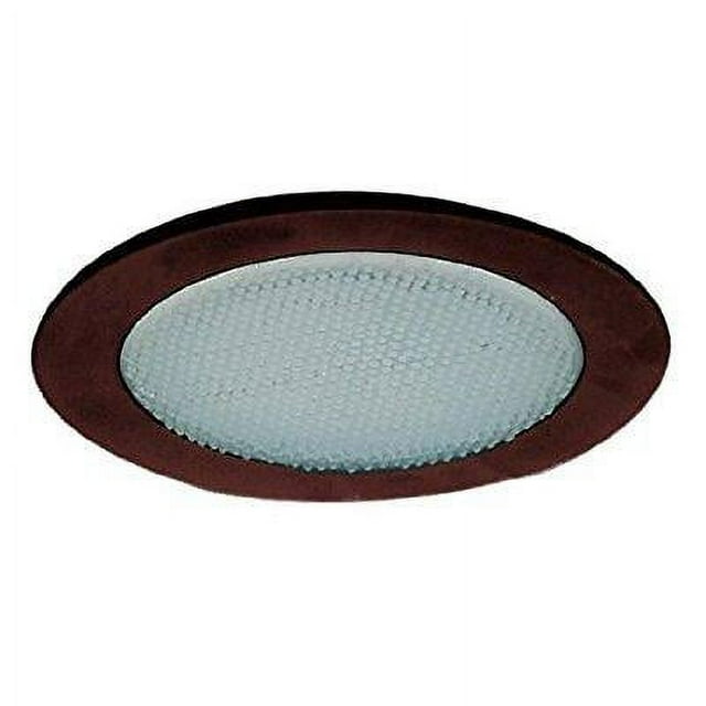 NICOR Lighting 4inch Recessed Lighting Shower Trim with Albalite Lens