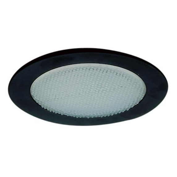 Nicor Lighting 19509WH 4 In. White Albalite Shower Trim