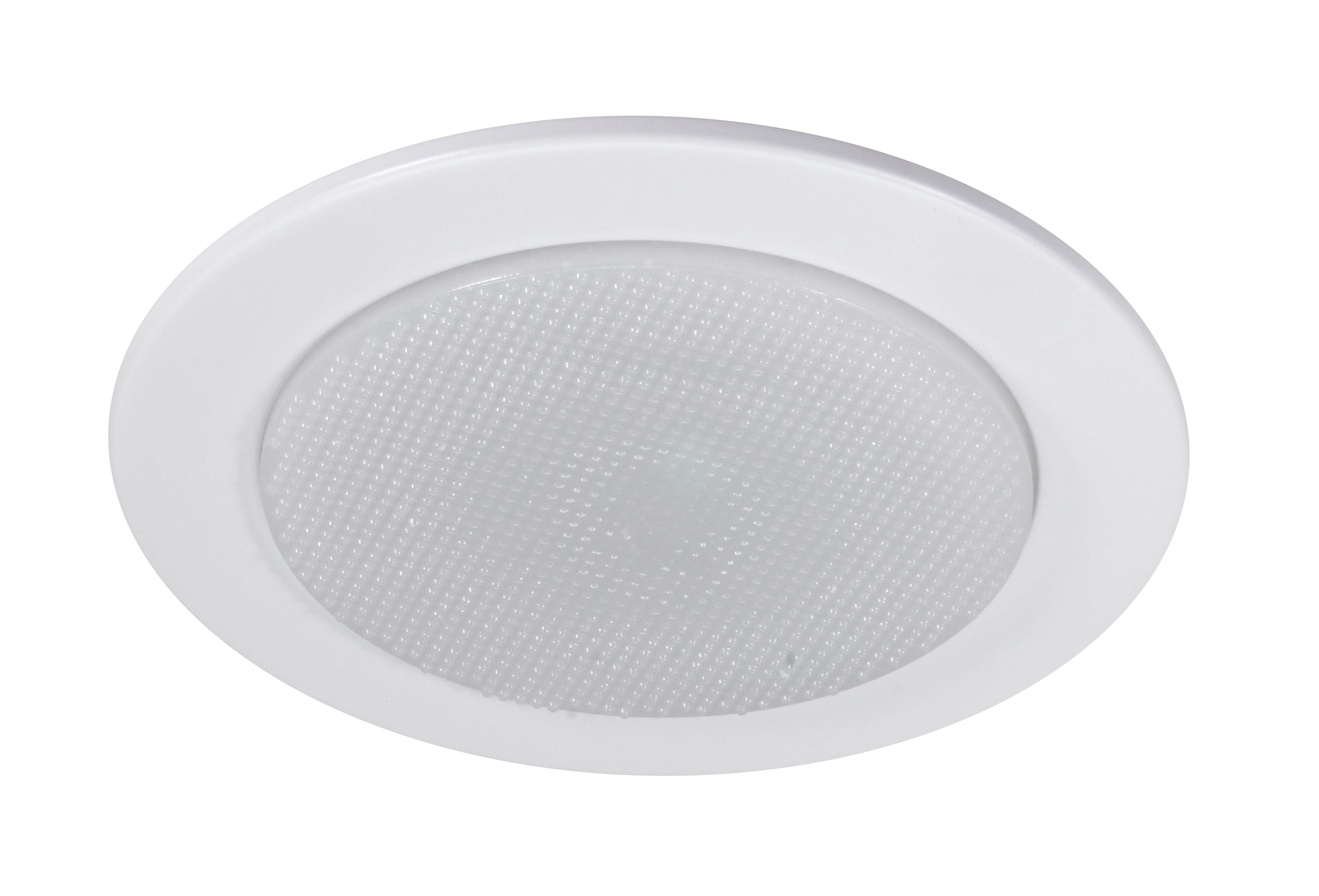 NICOR Lighting 4inch Recessed Lighting Shower Trim with Albalite Lens