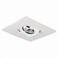thumbnail image 1 of Nicor Lighting 14023WH 4 in. Light Fixture Square Downlight Trim - White, 1 of 11