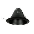 thumbnail image 1 of NICOR Lighting 6-Inch Airtight Recessed Cone Baffle Trim, Black (17550ABK), 1 of 7