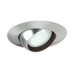 NICOR Lighting 6 inch White Recessed Eyeball Trim Designed for 6 inch Housings (17506WH)