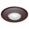 thumbnail image 1 of Nicor Lighting 17508OB Recessed Open Light Fixture Round Downlight Trim - Oil Rubbed Bronze, 1 of 5