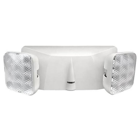 Nicor Lighting EML1-10-UNV-WH-R 188 Lumens LED Emergency Light with Remote - White