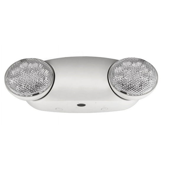 NICOR Lighting LED Compact Emergency Light with Fully Adjustable Emergency Lights (EML5-10-UNV-WH)