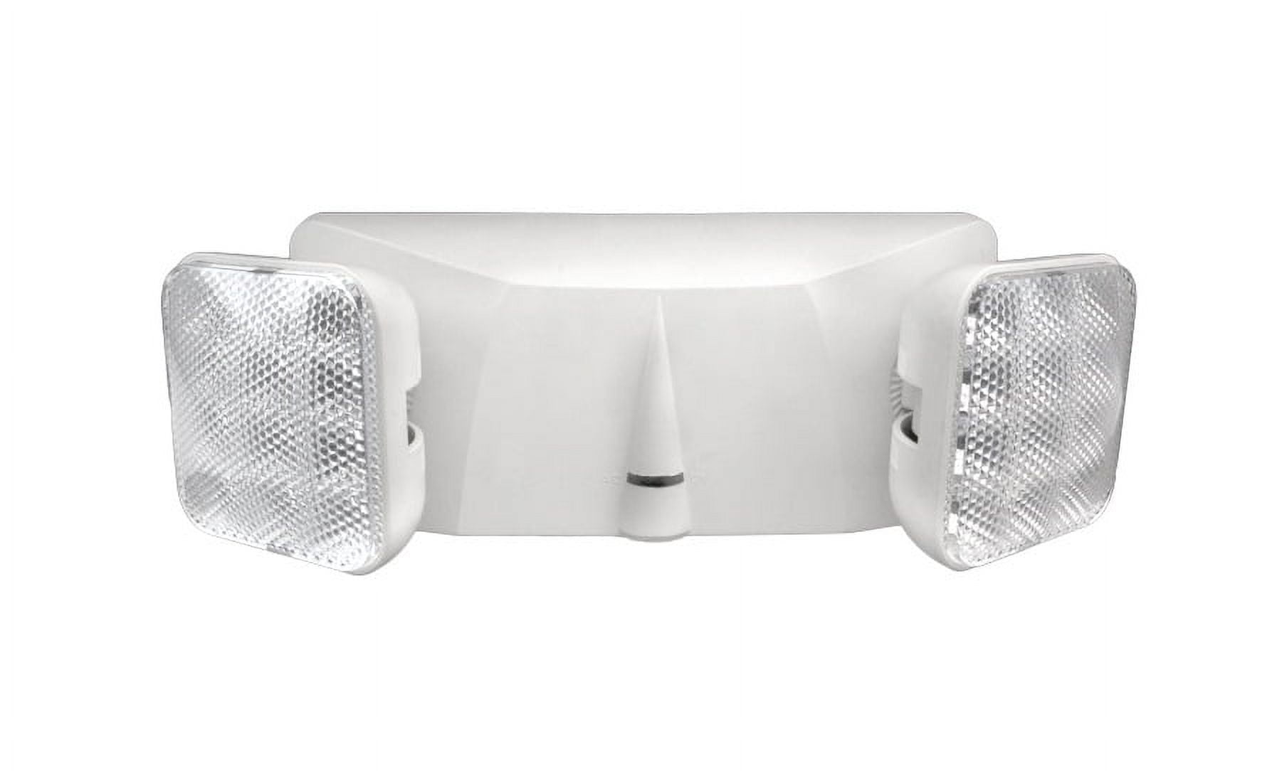 Nicor Outdoor Emergency White LED Fixture with Battery Backup