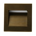 thumbnail image 1 of NICOR Lighting Modern LED Square Step Light, Oil-Rubbed Bronze (STQ-10-120-OB), 1 of 8