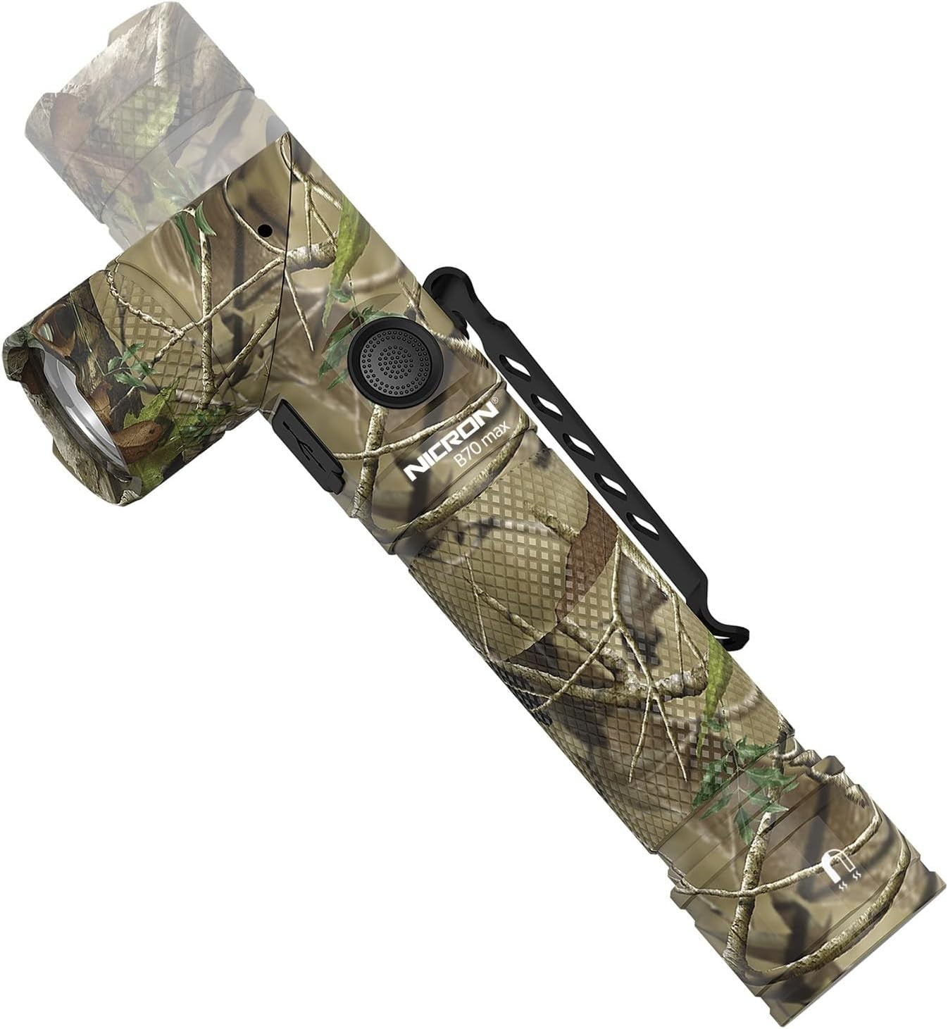 NICRON Flashlight, Rechargeable Twist Flashlight B70 Max 3500 Lumen LED