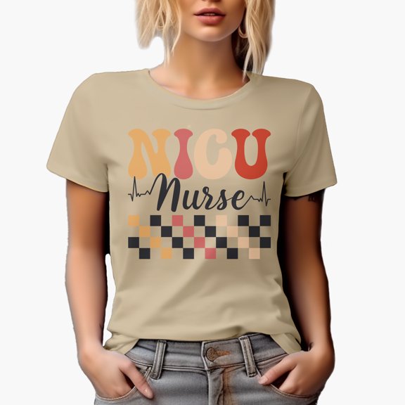 NICU Nurse, Nurses Week, Tan T-Shirt, XL