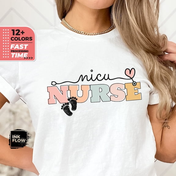 NICU Nurse T-Shirt, Neonatal Intensive Care Unit, Nicu Nurse Gift, Nurse Appreciation Gift, Nicu Nurse Crewneck,Shirt, Nicu Nurse Shirt TSHIRT All Size S-5XL
