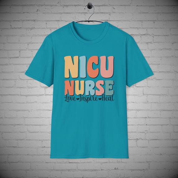 NICU Nurse t-shirt, RN Scrub top, RN shirt, New Nurse Graduate RN Gift