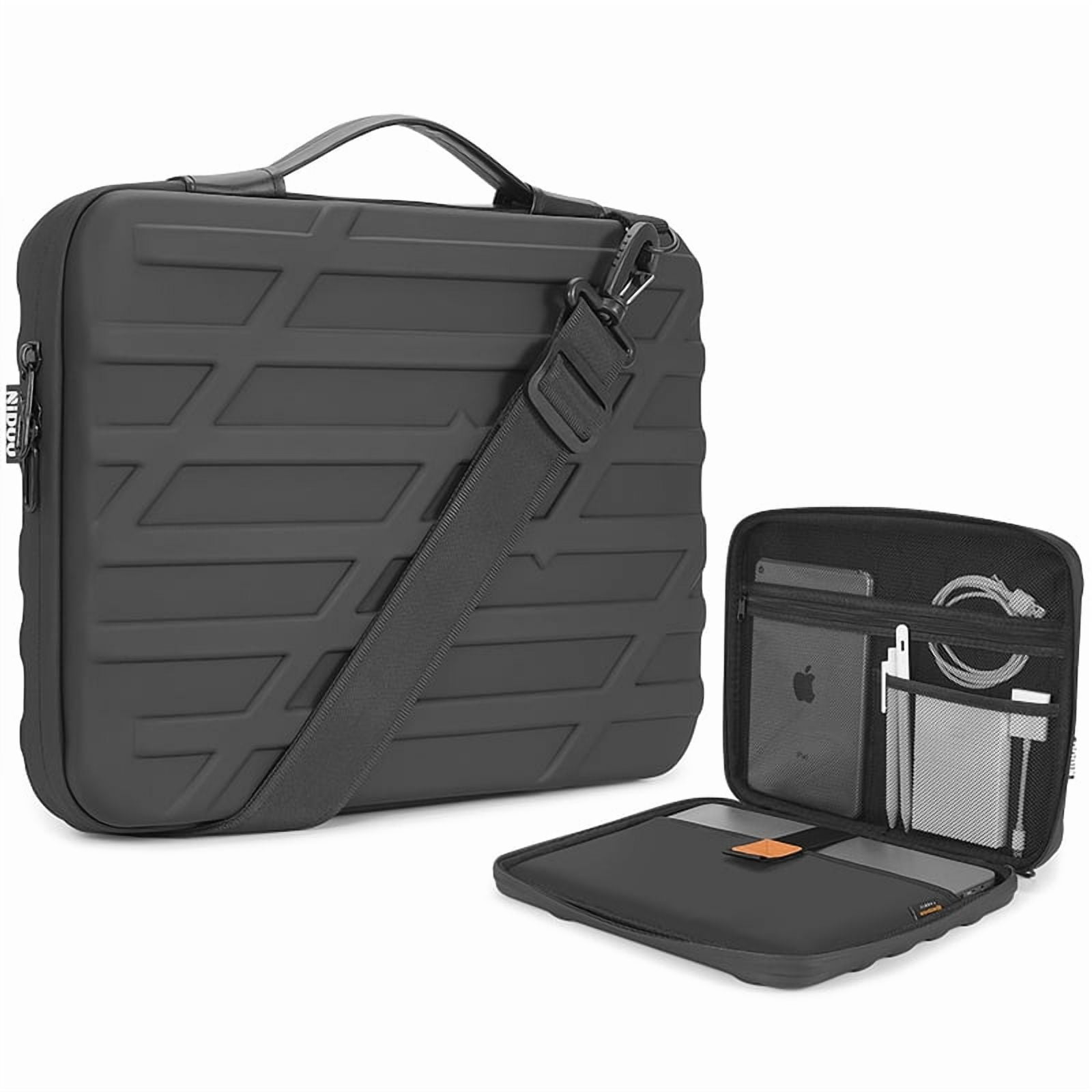 NIDOO Wasserdichte Laptoptasche Für 13-14" Laptops - Stoßfest, EVA Material, Umhängbar, Kompatibel Mit MacBook Pro, Surface, XPS