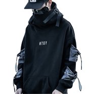 Niepce Inc Japanese Techwear Jacket - Cyberpunk Streetwear With Detachable Hood