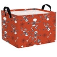 thumbnail image 1 of NIETEIN Large Halloween Candy Basket Kid & Baby Friendly Home & Party Decor (Skeleton Human Skull), 1 of 6