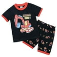 thumbnail image 1 of NIEWTR 2Pcs Toddler Baby Boy Girlss Outfit Short Sleeve T-shirt Elastic Shorts Set Cartoon Print 2PCS Set 3 6 12 18 Months 2T Clothes Summer Pjs kids,6-7 Years, 1 of 9
