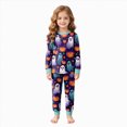 thumbnail image 1 of NIEWTR 2T-8T Toddler 2-Piece Halloween Outfits Set Girl Girl Long Sleeve Top & Elastic Long Pants Set Soft Lightweight Pajamas Loungewear for Daily, 1 of 9