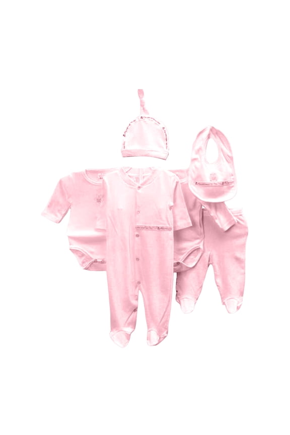 5PCS Girl Boy ClothesNewborn Baby Outfits Pants Gifts oy Girl Boy 5-Piece -3 Months to 0-3 Months Layette Sets