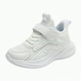 thumbnail image 1 of NIEWTR Athletic Running Shoes for Toddler Boys Girls Lightweight Breathable Tennis Sports Kids Casual Shoes Walking/Running Shoes (White,2.5), 1 of 9