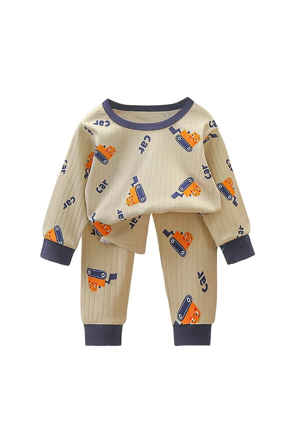 Baby Boy Clothes,Toddler Hooded Outfits Sweater Sweatpants Fall Winter Clothing 2PC Long Sleeve Pajamas Set 3 6 9 12 18 24 Months 2T 3Tï¼6-12 Months