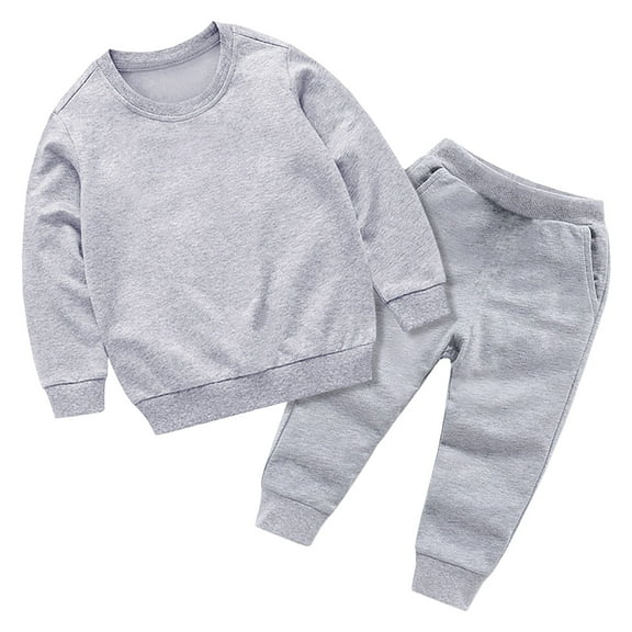 NIEWTR Baby Boy Outfit Sets Boys Clothes Casual Long sleeve Sweatshirt Pants Sets Sweatshirt Pullover Tops Jogger PantsFor 1t 2t 3t 4t Long Sleeve Pajamas Set ，13-14 Years