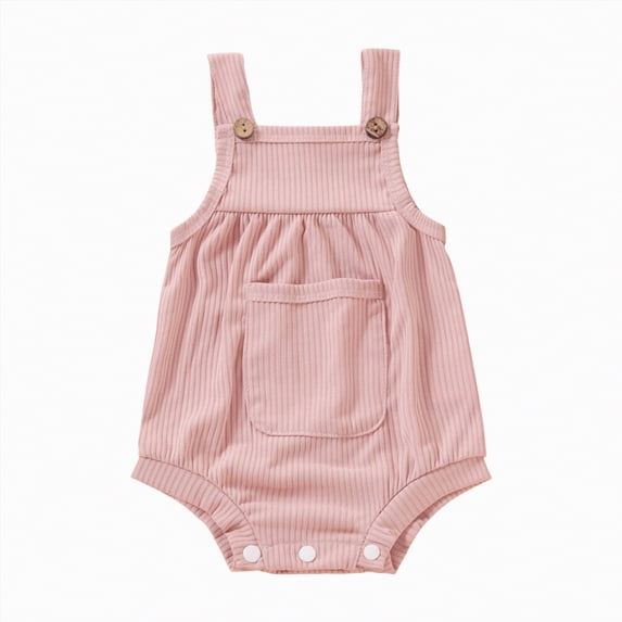 NIEWTR Baby Girl Clothes Floral Boho Lace Romper Bodysuit Romper Jumpsuit Summer Outfit Summer Baby Clothes Girls(Pink,9-12 Months)