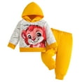 thumbnail image 1 of NIEWTR Baby Girl Clothes Toddler Fall Winter Outfit Sweatshirt Pullover Tops + Pants Joggers Set Toddler Girl Outfit For 1t 2t 3t 4t 5t 6t,12-18 Months, 1 of 8