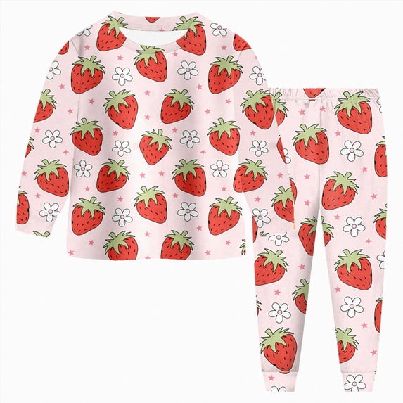 NIEWTR Baby Girl Fall Winter Outfits Toddler Clothes Long Sleeve Floral Graphic Crewneck Sweatshirt + Joggers Pants Set
