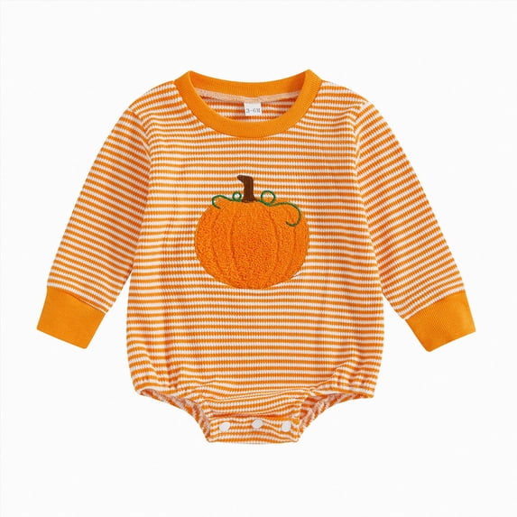 NIEWTR Baby Onesies Pajamas Infant Fall Boy Bodysuits Long Sleeve Halloween Pjs Jumpsuit Baby Sleepwear Clothes,Size 0-3 Months