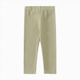 thumbnail image 1 of NIEWTR Baby Toddler and Kids Organic Cotton Leggings Girls and Boys Clothing Girls Athletic Leggings Kids Dance Workout Running Yoga Pants (A-Green,12-18 Months), 1 of 5