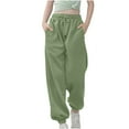 thumbnail image 1 of NIEWTR Baggy Parachute Pants for Toddler Girls Drawstring Elastic High Waist Ruched Cargo Pants Multiple Pockets Jogger Y2K Pants Joggers Pants,13-14 Years,Green, 1 of 5