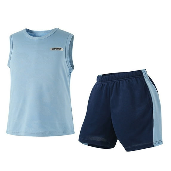 NIEWTR Boy's 2 Piece Summer Beach Set Short Sleeve Tee with Elastic Waist Short Sets Cartoon Print 2PCS Set 3 6 12 18 Months 2T Clothes Summer Pjs kids,6-7 Years