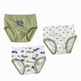 thumbnail image 1 of NIEWTR Boys Cotton Briefs Toddler Kids Underwear toddler briefs Elastic Waist(A01-AG,7-8 Years), 1 of 4