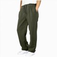 thumbnail image 1 of NIEWTR Boys Cotton Pants Straight Leg Casual Pants Lightweight Summer Sweatpants with Pockets 3T 4T 5T 6T 7T 8T 9T Boys Uniform Dress Pant(A-AG,5-6 Years), 1 of 5