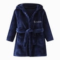 thumbnail image 1 of NIEWTR Boys Girls Bathrobes,Toddler Boy Girl Robes,Children's Plush Soft Coral Fleece Hooded Pajamas Sleepwear for Kids(2-3 Years), 1 of 4