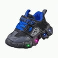 thumbnail image 1 of NIEWTR Boys Girls Sneakers Kids Lightweight Breathable Strap Athletic Running Shoes for Little Kids/Toddler Casual Shoes Breathable Walking Shoes (Blue,12), 1 of 5
