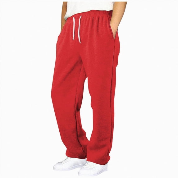 NIEWTR Boys Lightweiht Sweatpants 3T 4T 5T 6T 7T Kids Fall Winter Clothes Athletic Casual Joggers Pants with Poket Drawstring Children Fall Winter Clothes(A-Red,15-16 Years)