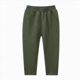 thumbnail image 1 of NIEWTR Boys Pants Fall Winter Cotton Blend Wide Straight Leg Lightweight Sweatpants Casual Joggers with Pockets 2T 3T 4T 5T 6T 7T 8T 9T Children(A-AG,6-7 Years), 1 of 7
