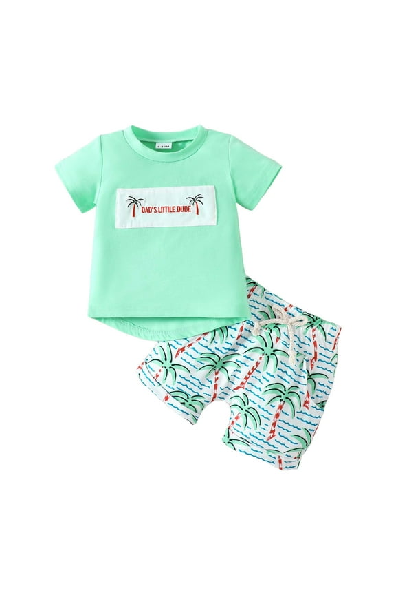 Boys Sports Suit Summer Quick Drying Mesh Short Sleeved Set Childrens Basketball Suit Two Piece Set 18 24 Months 2T 3T 13T Summer Outfit (6-12 Months,Green)