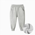 thumbnail image 1 of NIEWTR Boys Sweatpant 3t 4t 5t 6t 7t Kids Lightweight Open Bottom Athletic Jogger Baggy Drawstring Elastic Waist Pant with Pockets Boys Uniform Dress Pant(A-GY2,5-6 Years'), 1 of 9